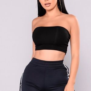 Fashion Nova crop top tube top